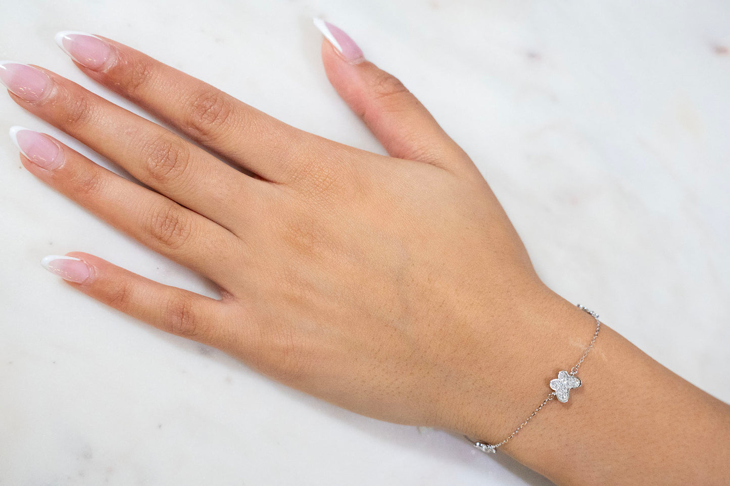 Sterling Silver Butterfly Bracelet