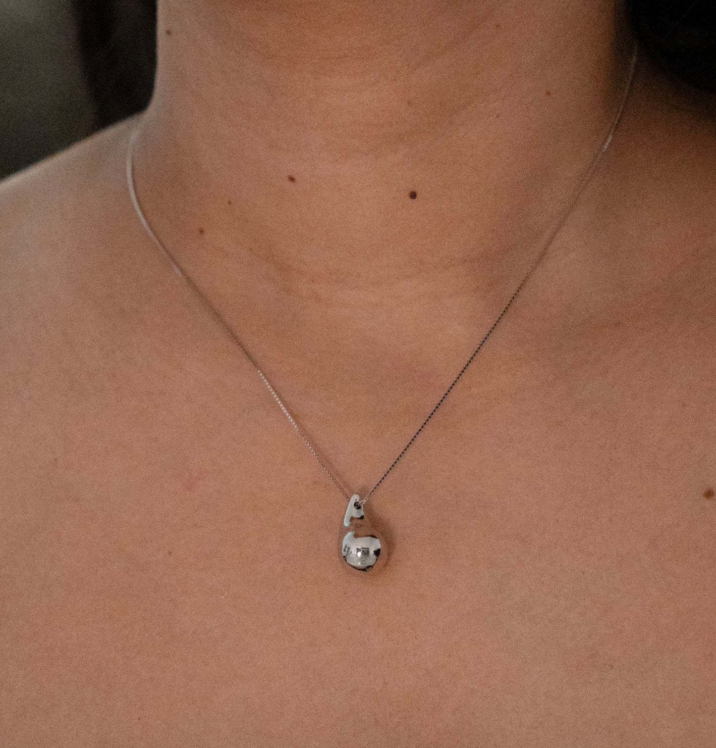 Sterling Silver Teardrop Necklace