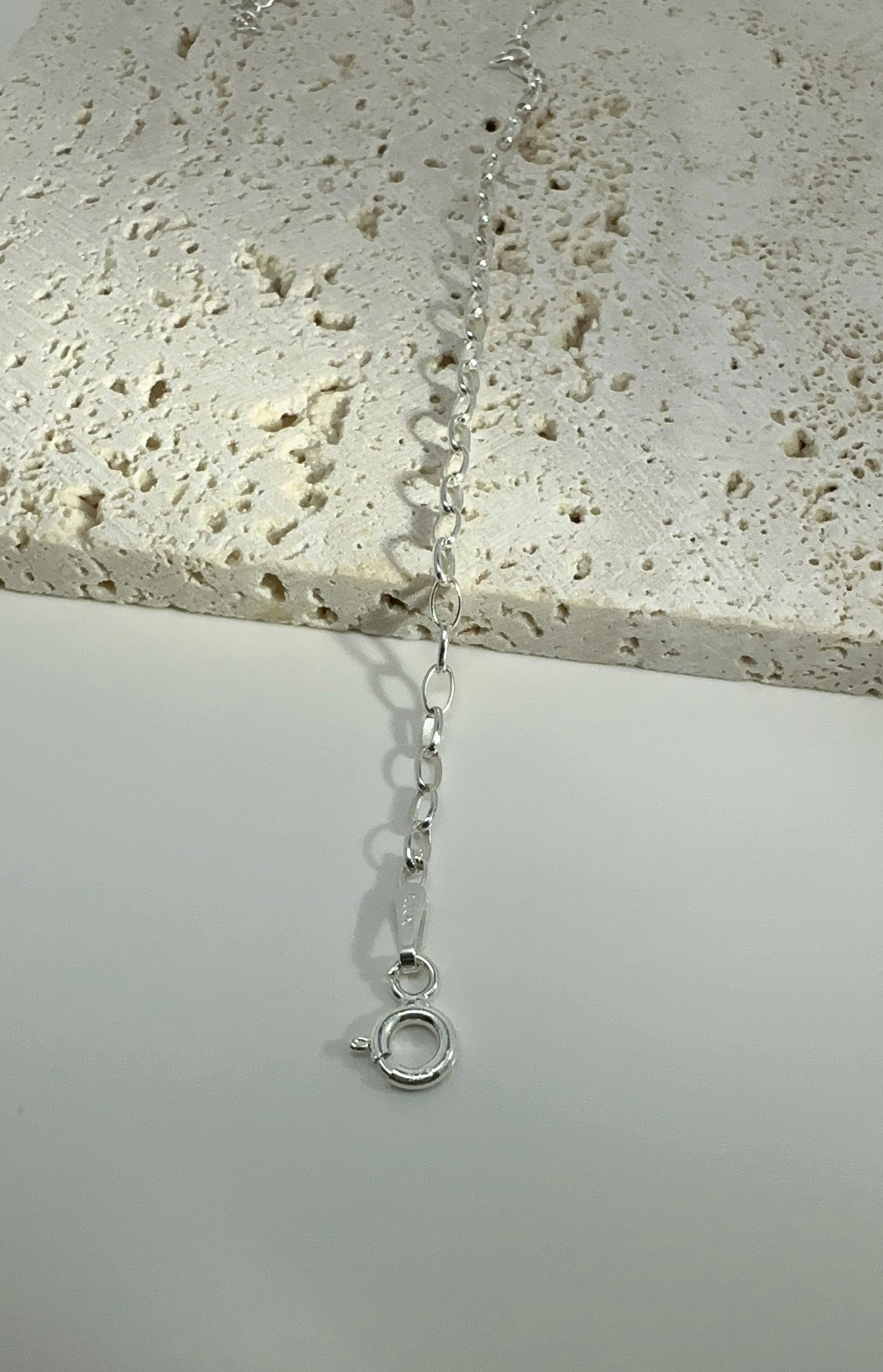 Sterling Silver Rolo Anklet