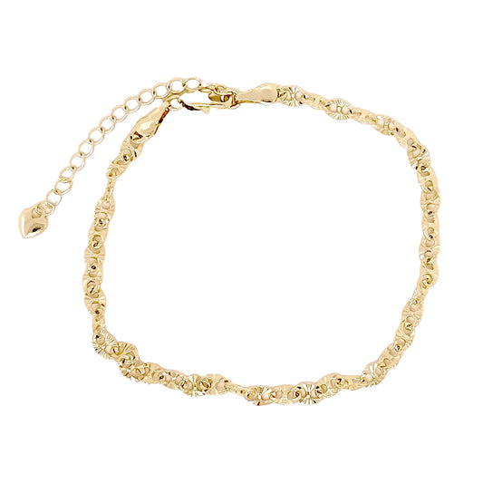 Gold Mariner Anklet