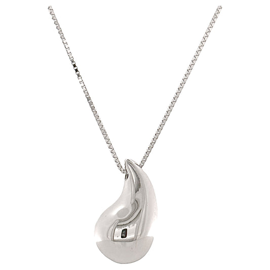 Sterling Silver Teardrop Necklace