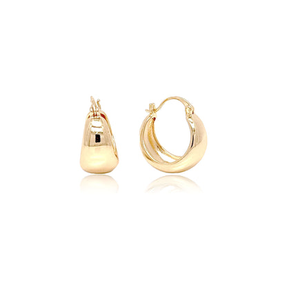 14k Gold Filled Tapered Minimalist Earrings
