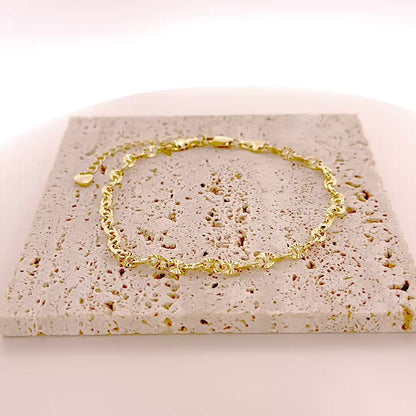 Gold Mariner Anklet